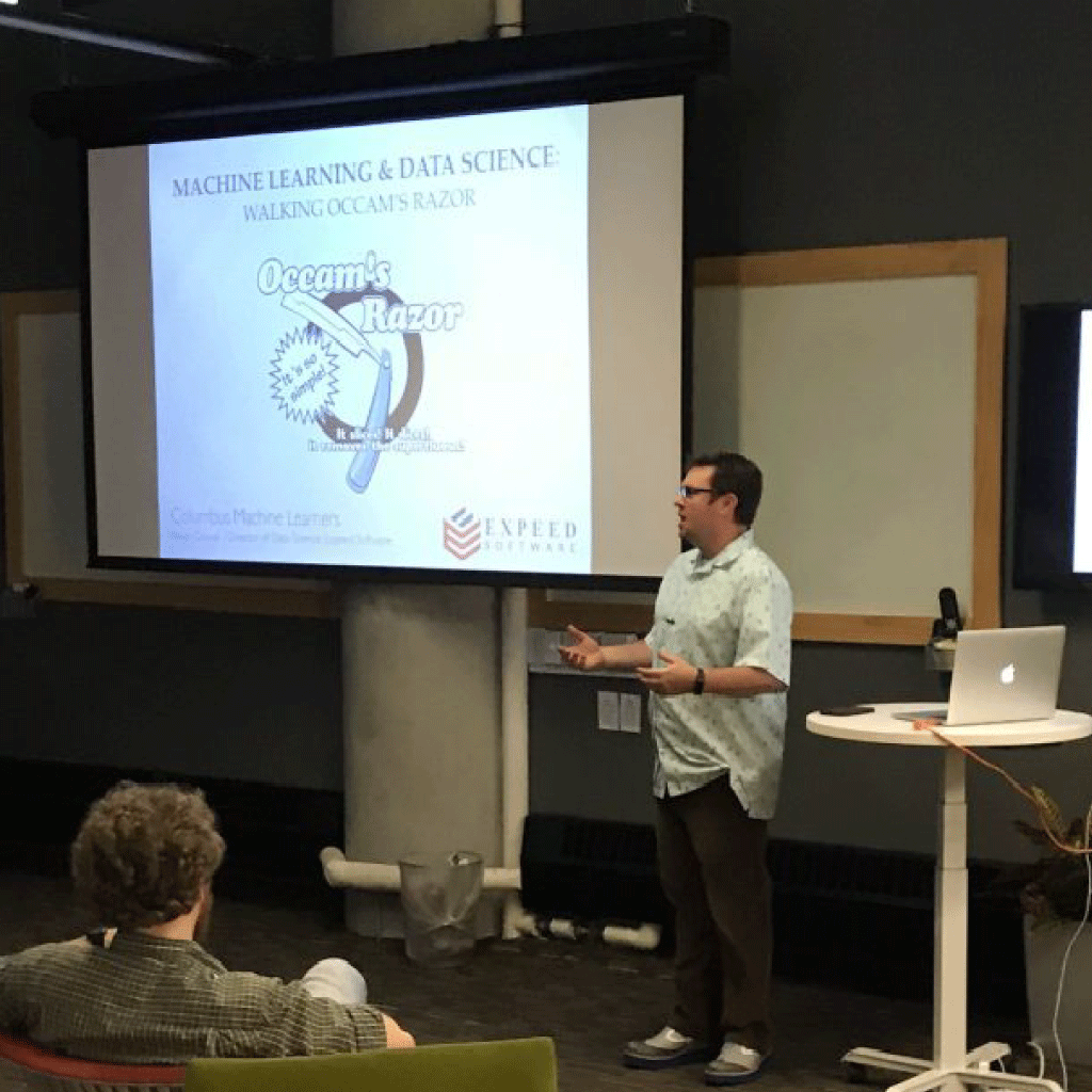 Participation in Columbus Machine Learning Meetup